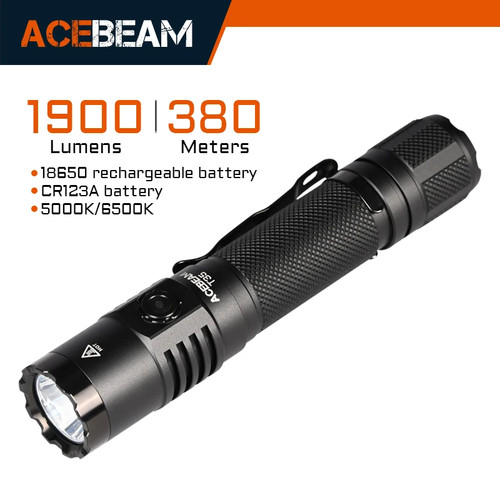 Torcia tattica acebeam - torcia,