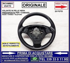 VOLANTE STERZO IN PELLE -per