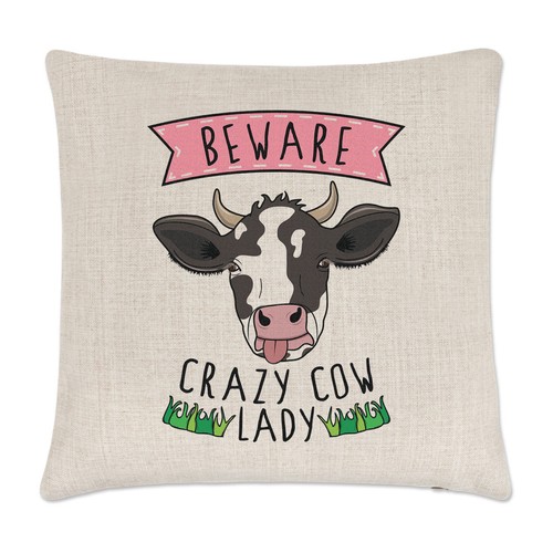 Beware pazzo mucca donna - mucca,