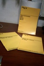 3 libretti istruzioni rex piano cottura A 9100 e forno da incasso FN1/SN/10/BN51