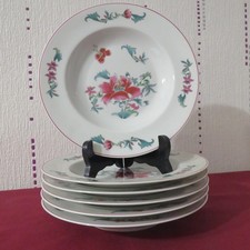 6 Limoges Bernardaud porcelain