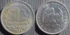 GERMANY  # 1 reichsmark 1934 "