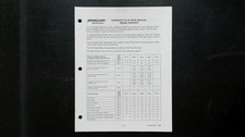Mercury MerCruiser Diesel Garanzia Flat Rate Manuale 90-807099-2 Guida Riparazione