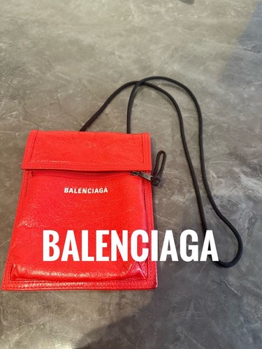 Balenciaga red sacoche limited - balenciaga,