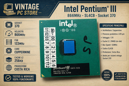 Intel pentium iii - intel, sl4cb