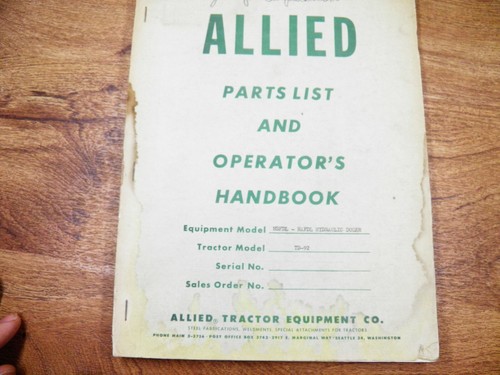 Allied hsfdl hyd - td-92,
