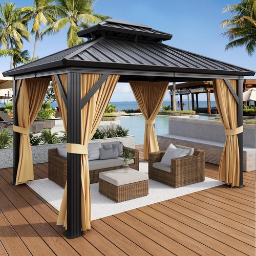 10x12ft hardtop gazebo - 10x12ft,