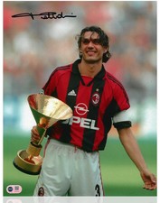 PAOLO MALDINI SIGNED AC MILAN
