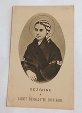 Ancienne image Pieuse Neuvaine