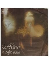 Vinile 45 Giri Alice Visconti, Io voglio vivere / Sempre tu sempre di più