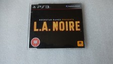 L.A. Noire PS3 PROMO Raro