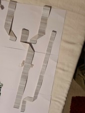 SAMSUNG 42" PLASMA TV LVDS CONNECT CABLES X4