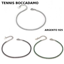 Bracciale Tennis Donna Argento