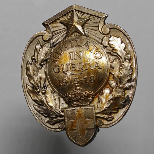 Distintivo mutilato guerra - distintivo, in