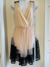 Abito donna ASOS pizzo nero