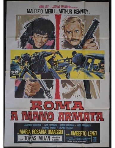 Manifesto roma mano armata - roma,