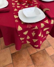 TOVAGLIA NATALIZIA VINO OVALE