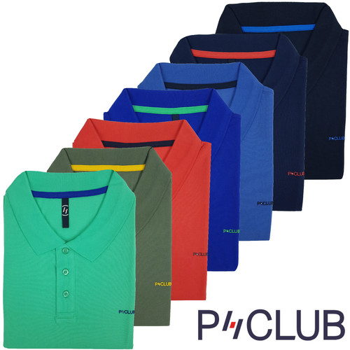 Polo uomo manica - manica, tinta