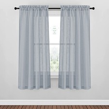 TENDE BOUCLÈ EFFETTO LINO