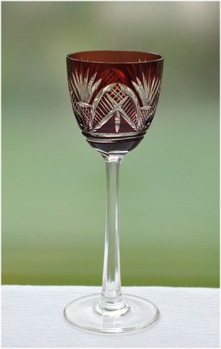 Bicchiere vino art nouveau - da,
