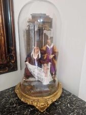 BELLISSIMO PRESEPE - NATIVITà IN CAMPANA DI VETRO H. 70