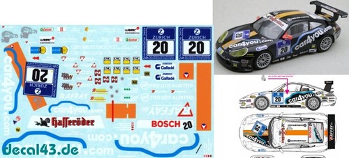 Decalcomania porsche 911 - porsche,