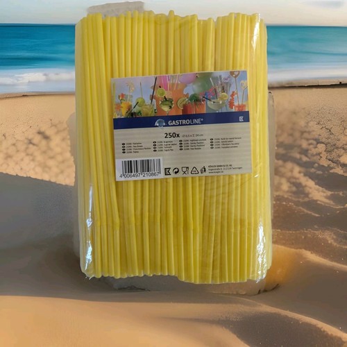 250 cannucce gialle - cannucce,