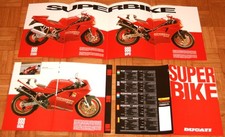 Ducati 888 Racing, SP5, Strada depliant 8 pagine brochure