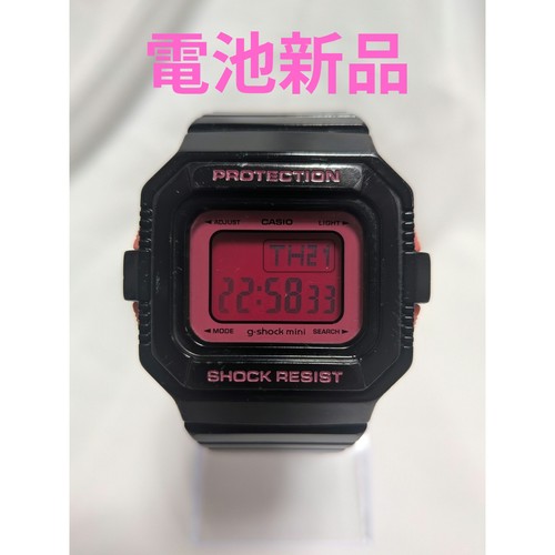 Casio shock mini - gmn550, nero