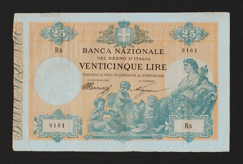 Italia lire 1885 vf - 1885,