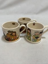 3 tazze ceramica vintage