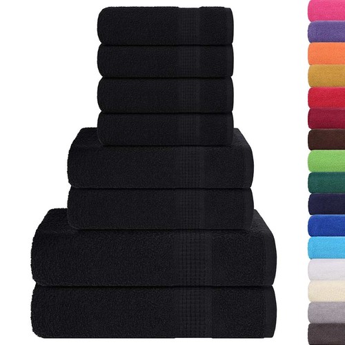 Vidaxl set asciugamani - asciugamani, 8
