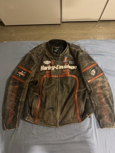 Giubbotto pelle harley - di,