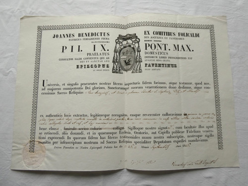 Settiminia vergine m - s.,
