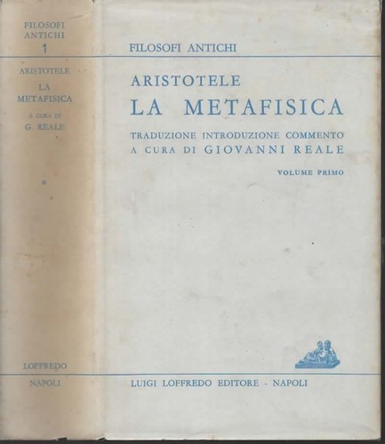 Libri aristotele metafisica - libri,