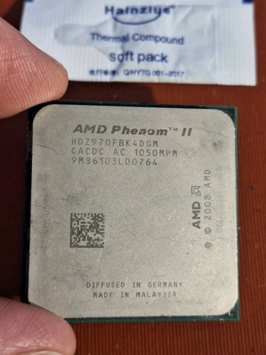 Cpu phenom 970 5 - 970, 3,5