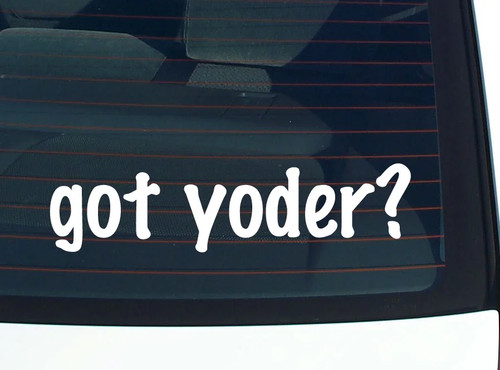 Got yoder adesivo - got,