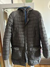 Piumino giubbotto invicta Marrone con cappuccio uomo