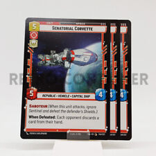SWU STAR WARS UNLIMITED TWI 148/257 C 3x Senatorial Corvette