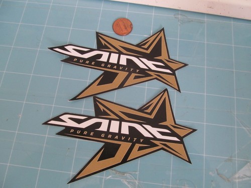X2saint bmx sticker - bmx,