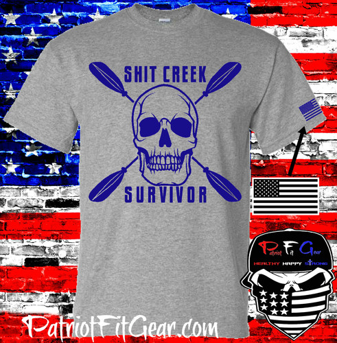 Shirt t creek survivor - creek,