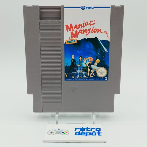 Maniac mansion nintendo nes - maniac,