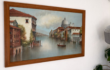 Grande quadro olio firmato