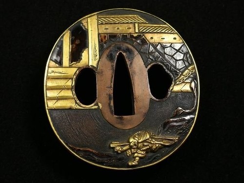 Tsuba giappone antiquariato - tsuba,