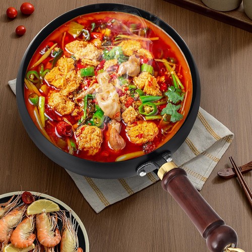Wok ferro 11 pollici - ferro,