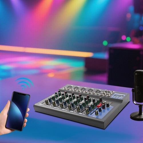 Mixer audio canali console - mixer,