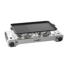 Lieve Danno - Fornello da Campeggio Double Grill Brunner - Fornello Portatile pe