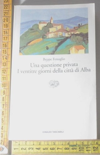 Fenoglio beppe una - fenoglio, questione
