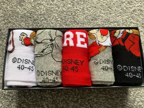 Disney grumpy set 5 paia - disney,