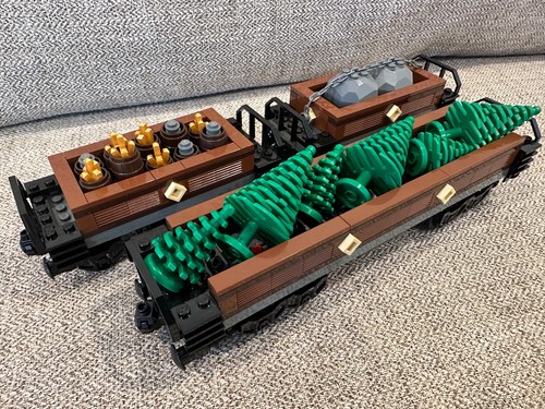 Lego carrozze treno - lego,